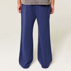 Pantalon Baggy Homme en Velours Côtelé Surdimensionné, Texture Douce, Style Urbain, Jambe Large, Rétro, Décontracté, avec Poches, pour l'Entraînement - Product Image 3