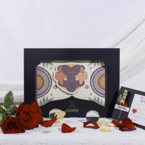 Luxury 12 Zodiacs Collection Elegant 2mm Kraft Paper Box for Occasions for Jewelry and Cosmetic Boxes With Foil Specifications - Product Image 4