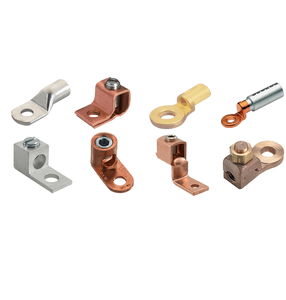 Accessoires de câblage électrique de qualité industrielle, presse-étuies en laiton robustes, embouts de câble étanches, cosses en cuivre - Product Image 1