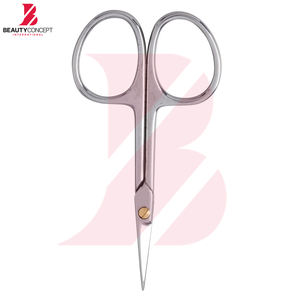 Tijeras de Manicura de Punta Fina de la Más Alta Calidad, Herramienta de Acero Inoxidable para Recortar Cutículas, para el Cuidado Profesional de las Uñas - Product Image 3