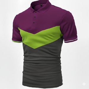 Men's <b>Classic</b> Polo Shirt Short Sleeve Casual Cotton Summer Comfortable Breathable Fashion Golf Shirt - Product Image 4