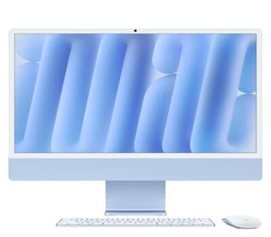 Computadora de Escritorio Todo en Uno iMac de 24 Pulgadas, Procesador Intel M4 Hexa Core, Pantalla Retina 4K, Almacenamiento SSD, Color Plata, Mac OS Business - Product Image 1