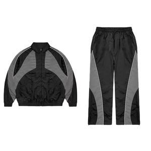 Chaqueta Deportiva Personalizada con Logotipo para Hombre, Cortavientos, Impermeable, de Nailon, Diseño 2 en 1, con Cierre - Product Image 4