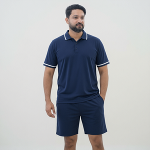 Ensemble décontracté été chemise et short, taille personnalisée, design léger - Product Image 5