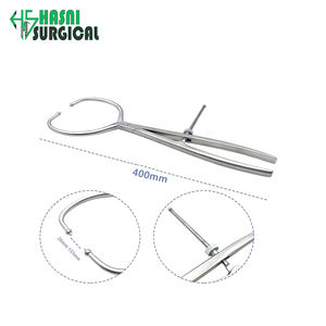 Pinzas de reducción ortopédicas con punta esférica, pinzas para huesos de acero inoxidable, instrumentos médicos - Product Image 3