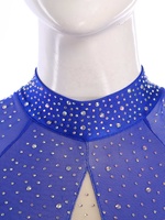 Femmes danse lyrique Maxi robe en mousseline de soie une pièce justaucorps robes danse moderne Dancewear Costume personnalisé grossistes compétition
