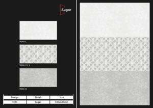 Azulejos de Porcelana con Efecto Azúcar Contemporáneo de 300X600MM que Ofrecen una Textura Sutil y un Rendimiento Duradero para Paredes Interiores - Product Image 3