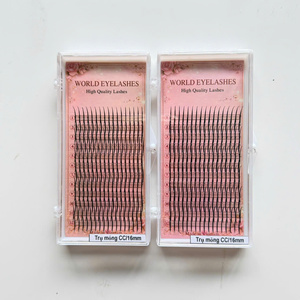 Pestañas Premade Spike, Extensiones de Pestañas Premade Spike, Bandeja de 12 Filas, Pestañas 0.07 C D, Extensiones de Pestañas con Puntas - Product Image 3
