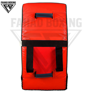 Escudo de Boxeo de PVC de Alta Calidad, Blanco/Negro, con Asas Reforzadas, Duradero, Ligero, con Alta Absorción de Impactos, para Artes Marciales - Product Image 3