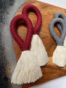 Anneau de serviette en macramé de qualité supérieure pour table d'événement, fête, restaurant, décoration de table élégante, accessoire de table fait main en provenance d'Inde - Product Image 5