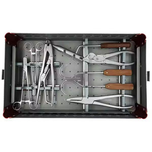 Kit d'instruments chirurgicaux manuels pour la colonne cervicale antérieure, en acier inoxydable de haute qualité, certifié CE ISO par Grip Surgical - Product Image 4