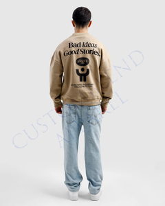 Sudadera con Capucha para Hombre, Casual, con Cierre, Bordada, Estampada, Unisex, Corte Regular, Ecológica, Transpirable, OEM, Súper Cómoda - Product Image 3