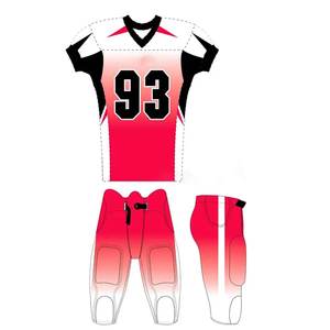 Uniformes de Fútbol Americano Personalizados Unisex Más Vendidos para Jóvenes y Adultos con Impresión de Nombre y Número del Equipo Personalizados - Product Image 6