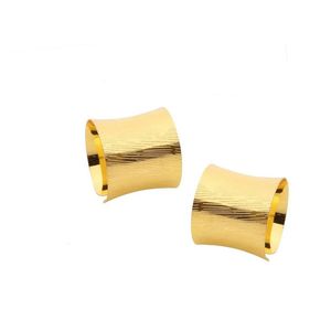 Ensemble d'anneaux à serviettes en métal de qualité supérieure pour la décoration de table de luxe à la maison, pour les mariages, les fêtes et les restaurants - Product Image 1