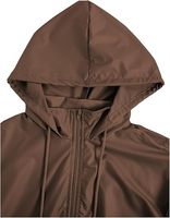 Veste coupe-vent légère zippée pour femme, style sport décontracté, avec capuche et poches, idéale pour les journées de pluie