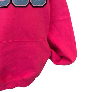 Sweat-shirt à capuche en chenille rose 1938, mélange de coton doux, pull à capuche à manches longues, vêtement décontracté pour tous les jours - Product Image 6