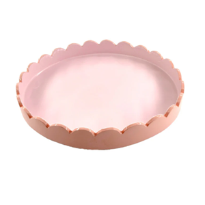 Exquisita Bandeja Redonda de Ratán con Borde Festoneado, Plato Decorativo Ecológico y Duradero para el Hogar y Hoteles, Hecho en Vietnam - Product Image 3