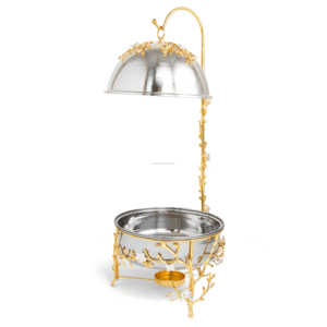 ถาดอุ่นอาหารสแตนเลสคุณภาพหรูหราพร้อมฝาปิด ถาดบุฟเฟ่ต์อุ่นอาหาร นำเข้าโดยตรงจากซัพพลายเออร์ในอินเดีย - Product Image 5