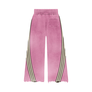 ชุดเซ็ตสตรีทแวร์ผู้ชายแบบสองชิ้น เสื้อฮู้ดซิปและกางเกงจ็อกเกอร์ทรงบาน ชุดวอร์มหลวมๆ - Product Image 5