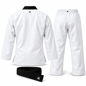 Men's Taekwondo Uniforms & Apparel | White With Multi Color <b>Belts</b> | Manufacturer | Sports & Martial Arts Wear | - Product Image 2