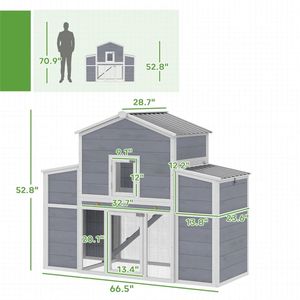 Pollaio in Legno Resistente per la Tua Folla di Polli - Product Image 6