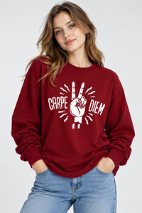 Unisex Breathable Eco-Friendly 220g Cotton <b>Long</b> <b>Sleeve</b> Crew Neck Oversized T-<b>Shirt</b> with Back Neck Logo - Product Image 3
