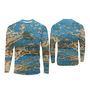 Camisetas de Pesca de Secado Rápido con Estampado Personalizado al Por Mayor a Precio de Fábrica, Manga Larga, Protección UPF/SPF Anti-UV para Deportes al Aire Libre - Product Image 3