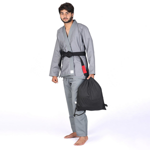 High Quality V-Neck Judo Uniforms Adults Custom Martial Arts Training Wear <b>Stretch</b> 100% Cotton Logo Printing Light Weight - Product Image 6