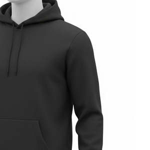 Sudadera con Capucha de Alta Calidad, Corte Casual, Felpa Antipilling de 350 Gsm, con Ojales Metálicos, Cordón Ajustable y Bolsillo Canguro - Product Image 3