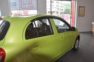 Déflecteurs Wind & Bug Visière de porte Visière de fenêtre pour March (K13) Micra Renault Pulse 10-17 Pare-soleil - Product Image 3