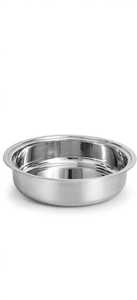 Plat à réchaud doré en acier inoxydable, ensemble de 4 pièces, chauffe-plats, support de buffet, pour traiteur, mariage, hôtel, banquet, 8L, lavage à la main uniquement - Product Image 5