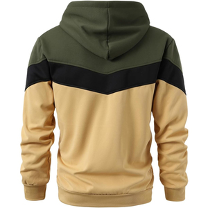 Sweat à capuche en molleton 100% coton pour homme avec poche, respirant et à séchage rapide, design personnalisable, vêtements décontractés d'hiver - Product Image 4