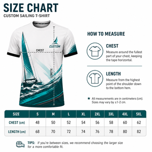 Maillot de Voile Personnalisé à Séchage Rapide, T-shirt de Performance par Sublimation, Col Rond Respirant, Vêtements de Sport, Fabricant d'Uniformes d'Équipe - Product Image 4