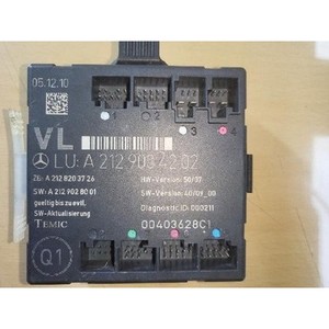 Module de commande de porte gauche d'occasion pour Classe E 2009-2013, OEM A2129004202 - Product Image 3