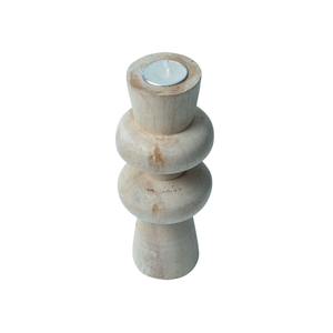 Wholesale Customized <b>Wooden</b> Candle Stick Holder Natural Paulownia <b>Wooden</b> Shape Candle Holders for <b>Sale</b> BY MULTI CRAFT - Product Image 4
