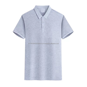 Nouveaux polos pour hommes à manches courtes, coupe ajustée, grande taille, polos de golf - Product Image 1