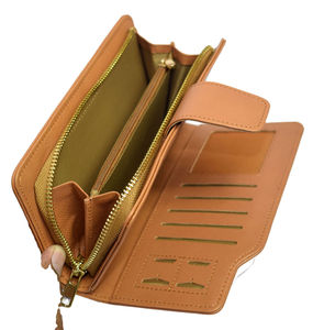 Cartera de mano de piel de vaca hecha a mano con estampado de vaca, billetera delgada para mujer, bolso de piel auténtica, regalos para ella - Product Image 4