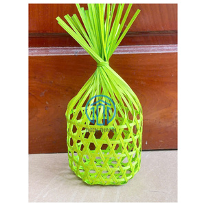 Panier Cadeau Rose du Ramadan en Bambou Tressé, Présentoir Décoratif pour Bonbons, Idéal pour les Célébrations de l'Aïd, Fabriqué au Vietnam - Product Image 3