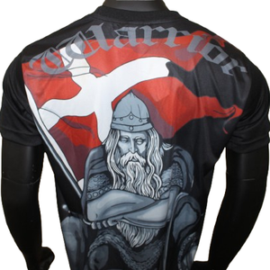 Camiseta Sublimada Personalizada con Gráfico Vikingo, Impresión Completa, Manga Corta, OEM, Marca Privada - Product Image 6