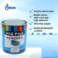 Peinture en spray polyuréthane verte 2K en gros pour voitures, bateaux et revêtements plastiques – Séchage rapide, anti-rayures, peinture automobile