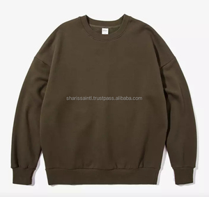 เสื้อสเวตเตอร์ถักคอกลมคอกลมคอกลมชายเสื้อสเวตเตอร์100% 400 GSM สำหรับผู้ชายใส่ได้ทั้งชายและหญิง - Product Image 6