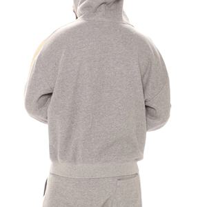 Vêtements de sport pour hommes imprimés en coton polaire Gym Solid Brown Hoodie Joggers Sweatsuits Workout Regular Fit Customized Colors Tracksuit - Product Image 2