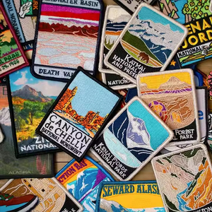 2026 Patch thermocollant Van Gogh brodé en 3D de haute qualité, sur mesure, pour vêtements, badge de dessin animé, faible MOQ, vente en gros - Product Image 4