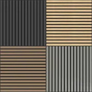 Paneles Acústicos de Madera Maciza MDF a Precios Competitivos, Insonorizantes, Ecológicos, Impermeables, Tamaño Personalizado para Hogar, Oficina, Baño - Product Image 6