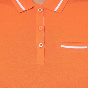 Camiseta Polo Personalizada con Logotipo, Manga Corta, Cuello en V, Corte Ajustado, Deportiva, para Mujer - Product Image 3