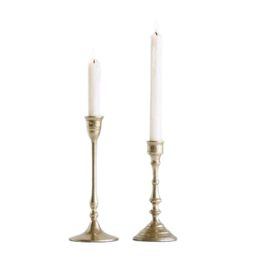 Support de bougie décoratif, support de bougie design, support de bougie en aluminium moulé, décoration de table pour le salon - Product Image 6