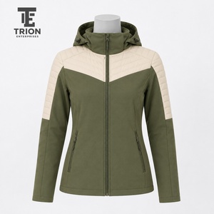 Veste softshell d'hiver pour femme, couche intérieure chaude, tissu extérieur coupe-vent, coupe confortable, design durable, idéale pour les voyages et la randonnée - Product Image 4