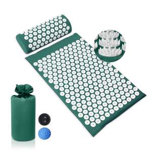 Colchoneta de Yoga y Almohada de Acupresión de Algodón OEM, Colchoneta de Acupuntura OEM, Cojín de Belleza con Púas - Product Image 2