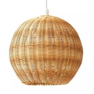 Luminaire suspendu en rotin tressé à la main, style bohème, pour salon, chambre, décoration intérieure. - Product Image 4