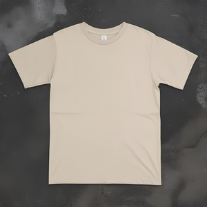 Camiseta Extra Grande para Hombre, 100% Algodón, Transpirable, de Secado Rápido, Ecológica, con Patrón Sólido, Tela Jersey de 240g - Product Image 2